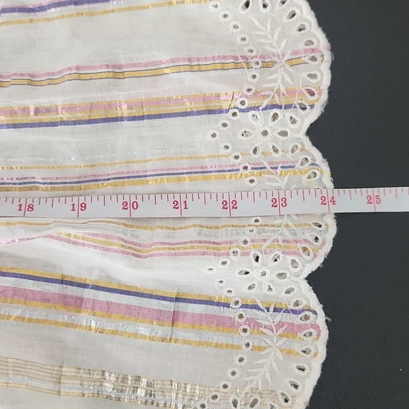 Sea New York Harriet Pintucked blouse size 2 - Picture 12 of 13